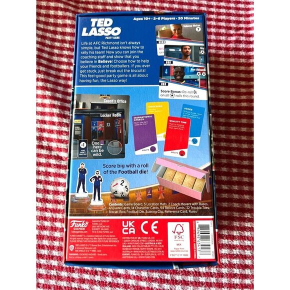 NWOT Ted Lasso Game   Funko Games - Picture 2 of 4